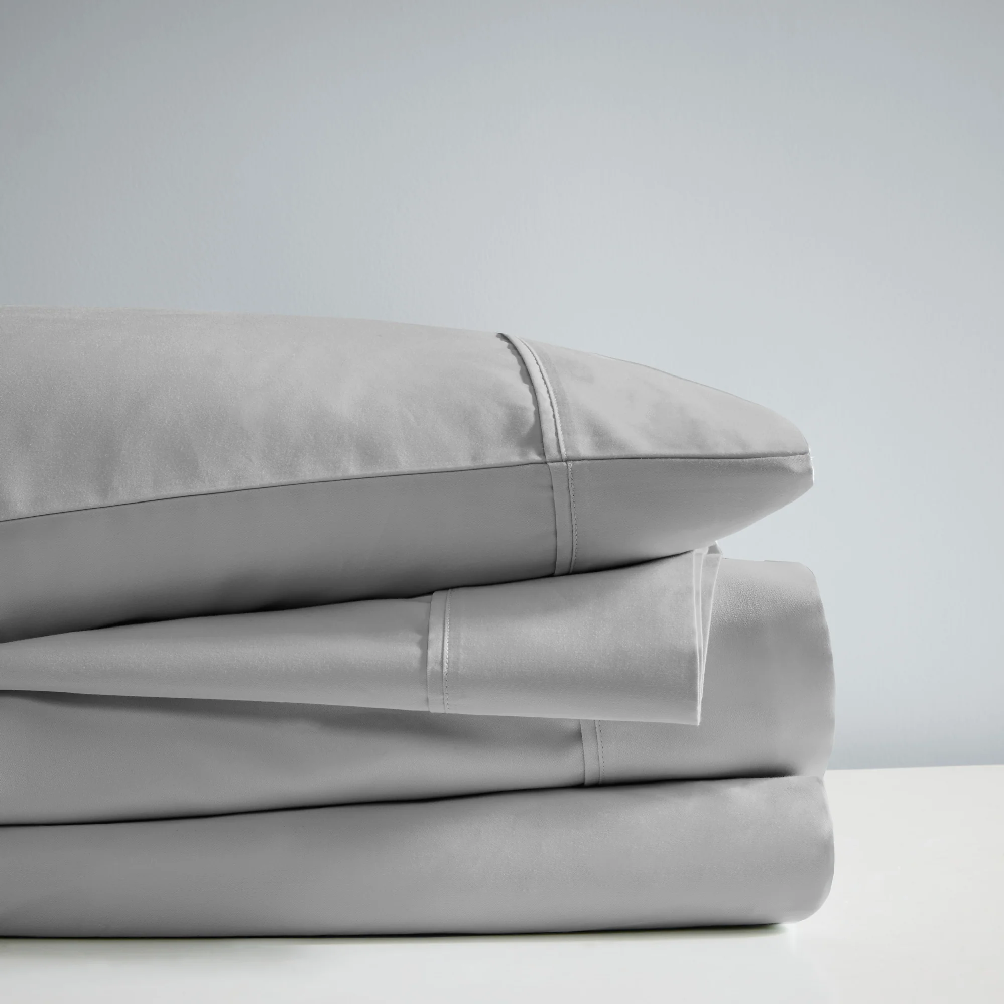 1000 Thread Count HeiQ Smart Temperature Cotton Blend 4-Piece Sheet Set - Image 4