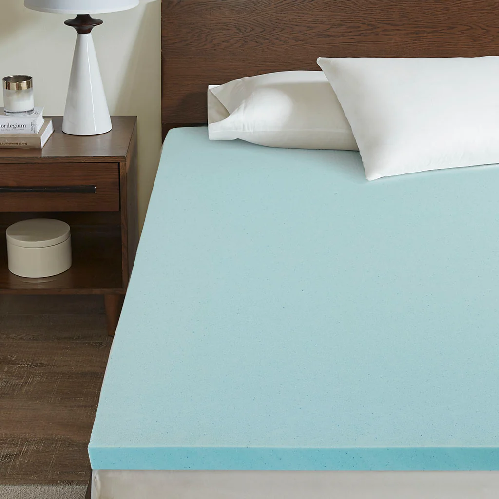 2" Gel Memory Foam with 3M Cover Mattress Topper - Image 11