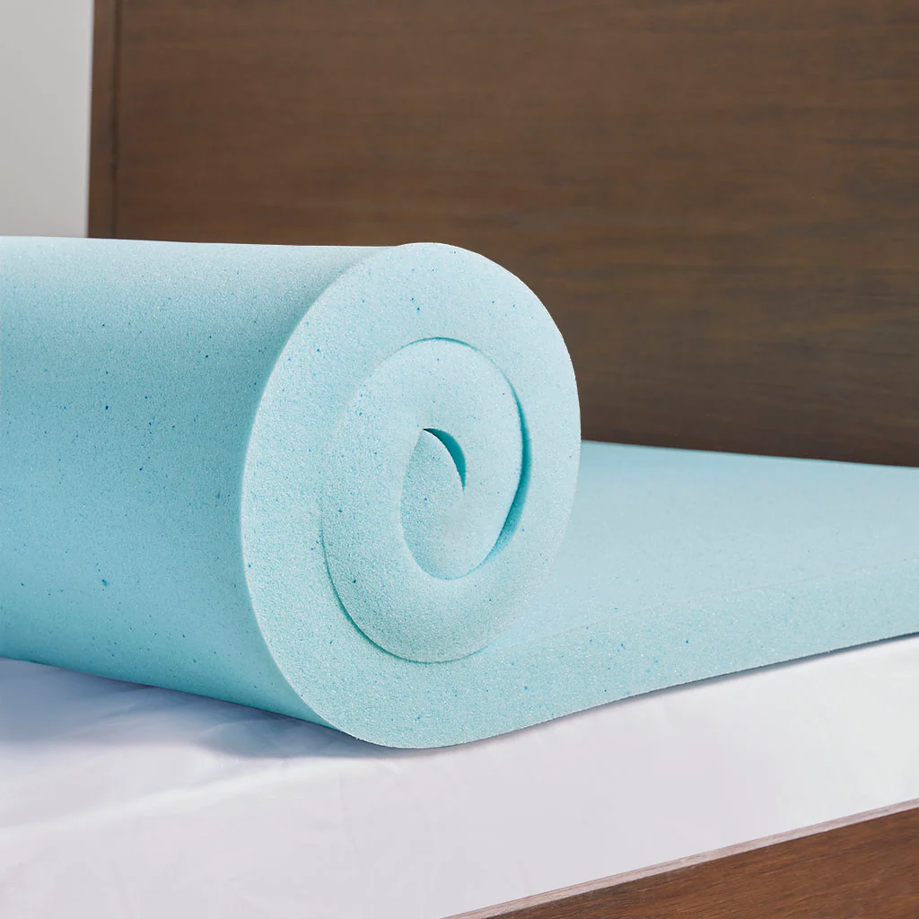 2" Gel Memory Foam with 3M Cover Mattress Topper - Image 15