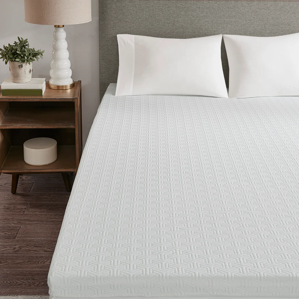 2" Gel Memory Foam with 3M Cover Mattress Topper - Image 3
