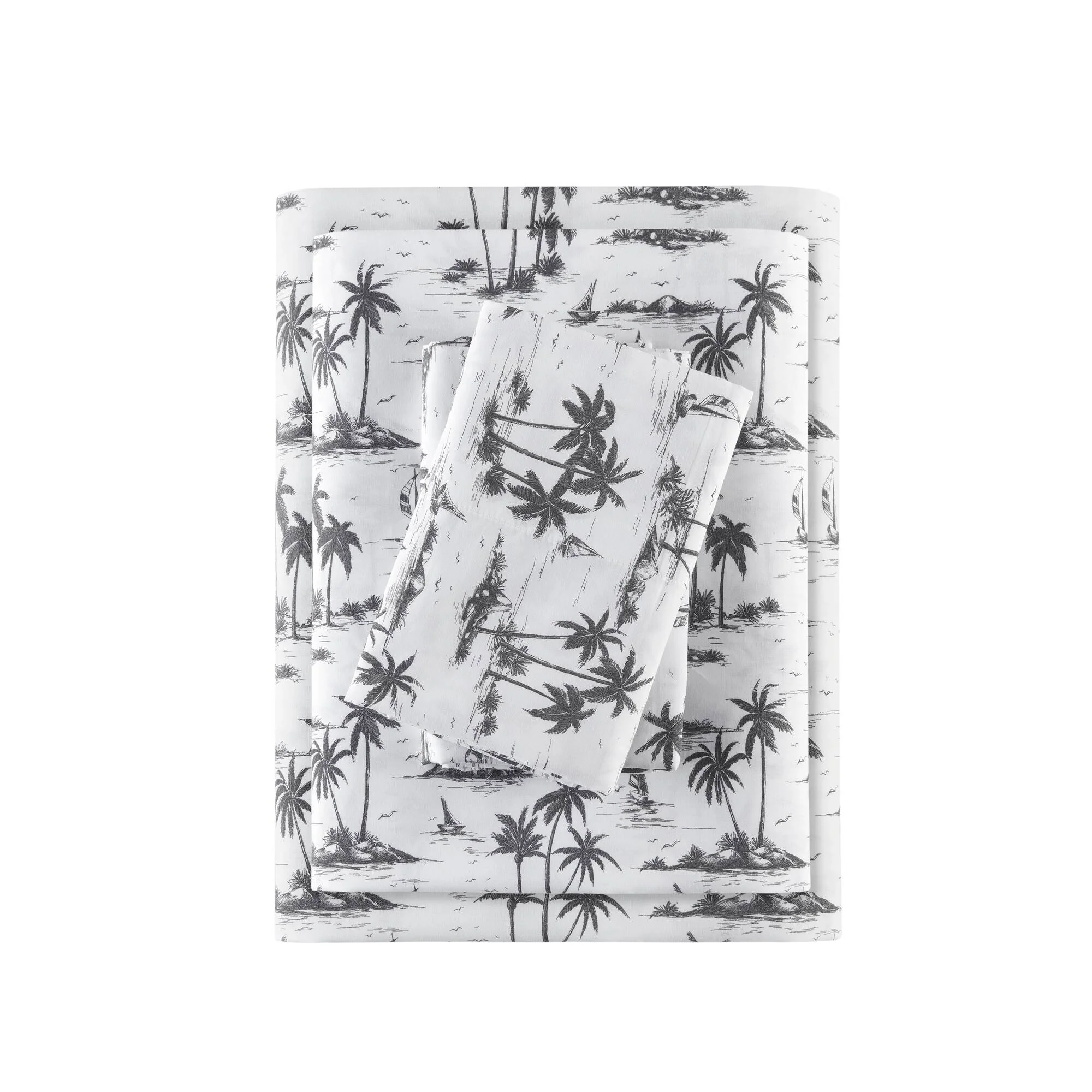 200 Thread Count Printed Cotton Sheet Set - Image 44