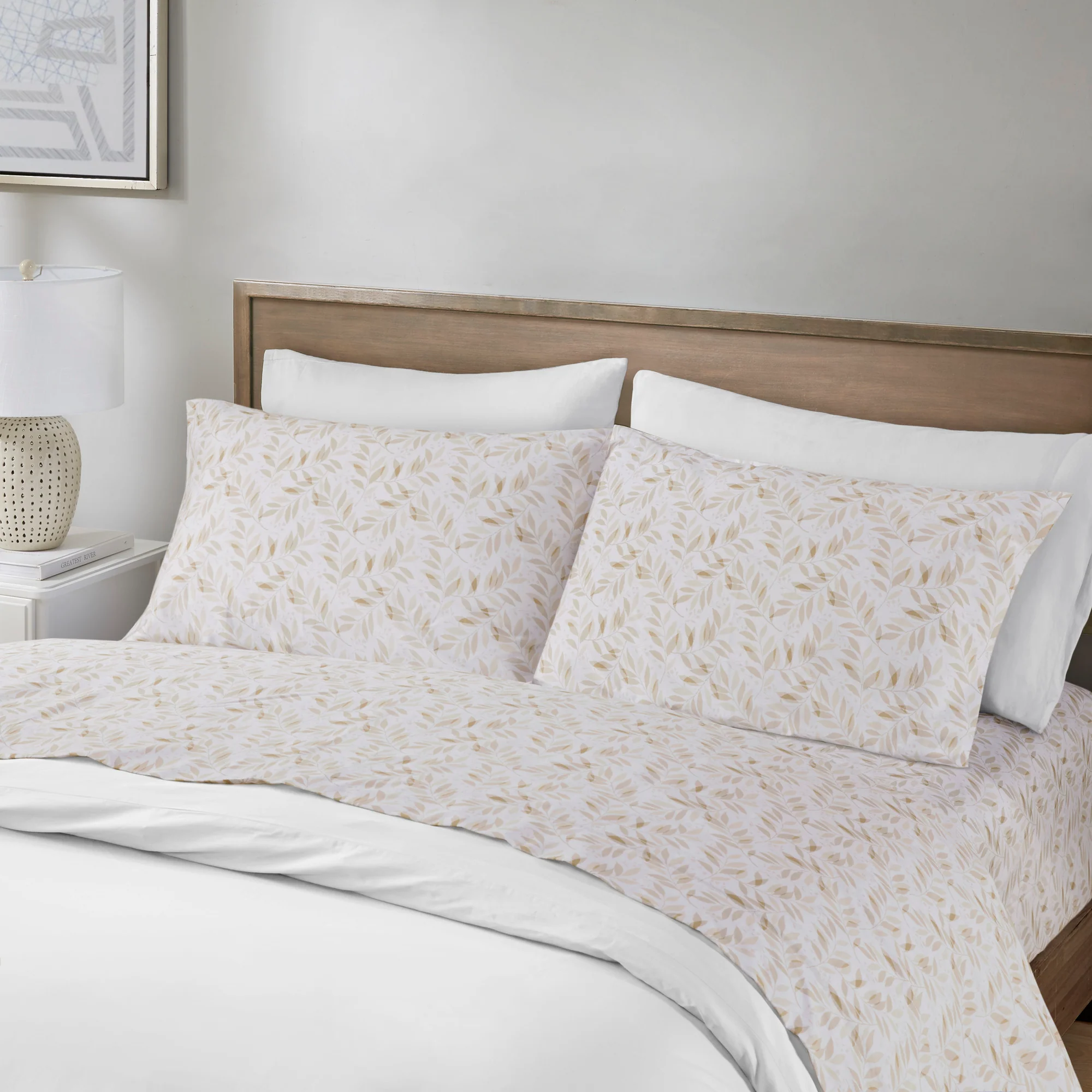 200 Thread Count Printed Cotton Sheet Set - Image 56