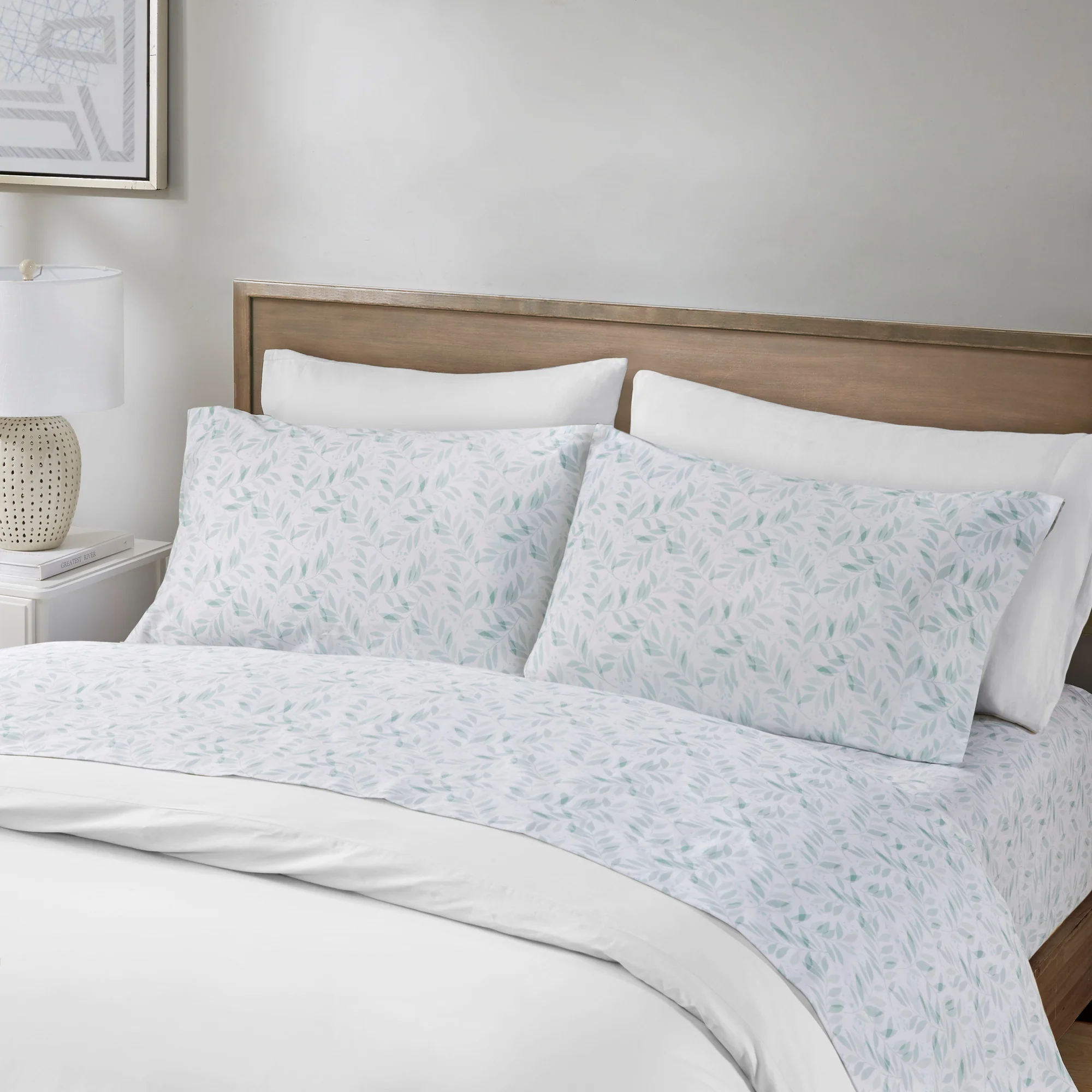 200 Thread Count Printed Cotton Sheet Set - Image 57