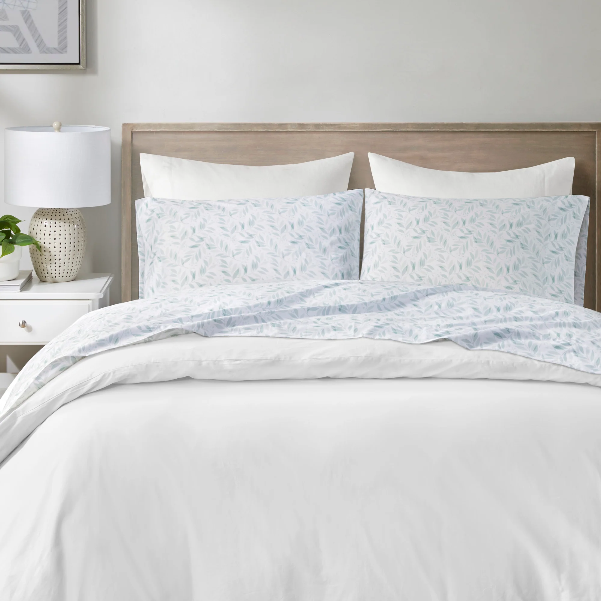 200 Thread Count Printed Cotton Sheet Set - Image 6