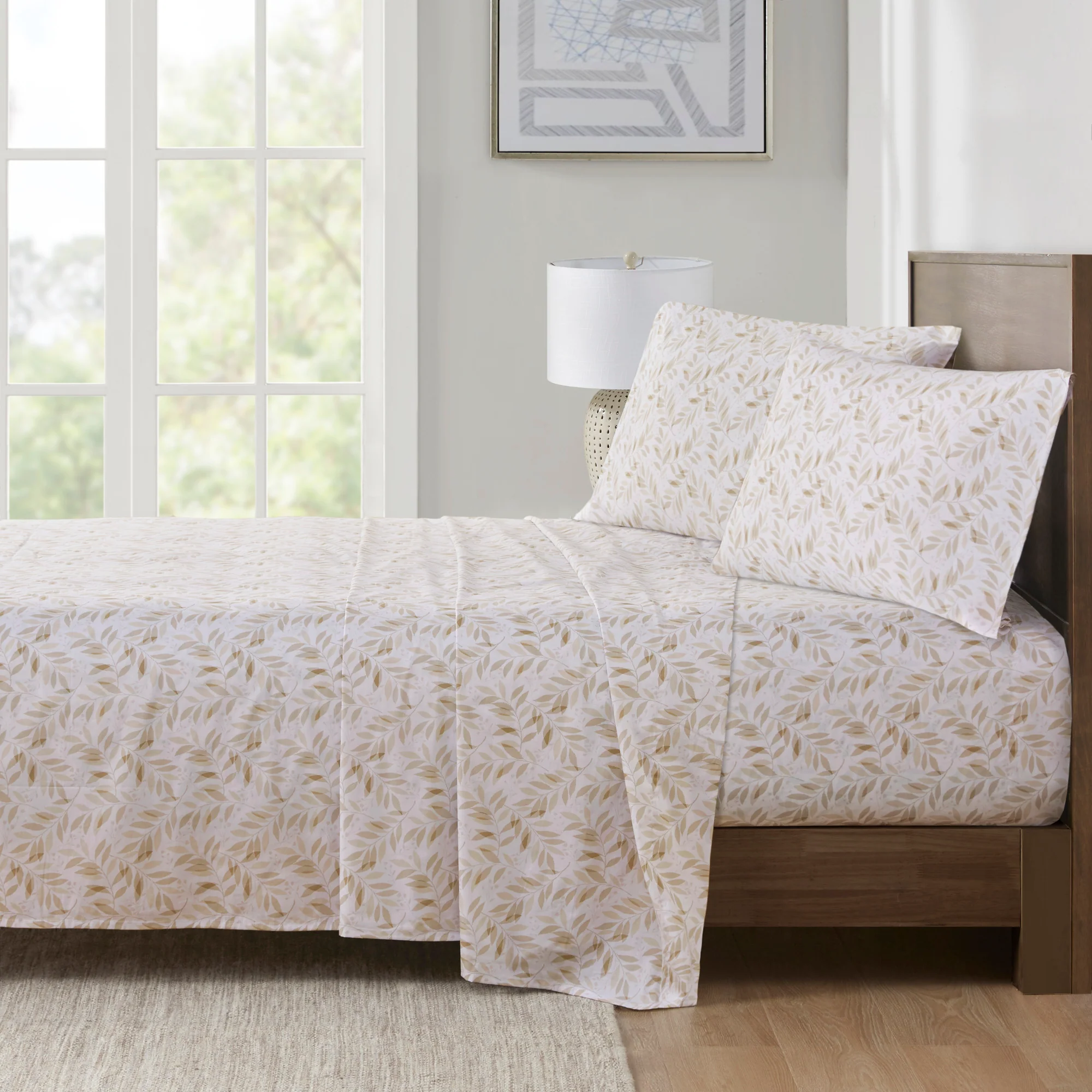 200 Thread Count Printed Cotton Sheet Set - Image 62