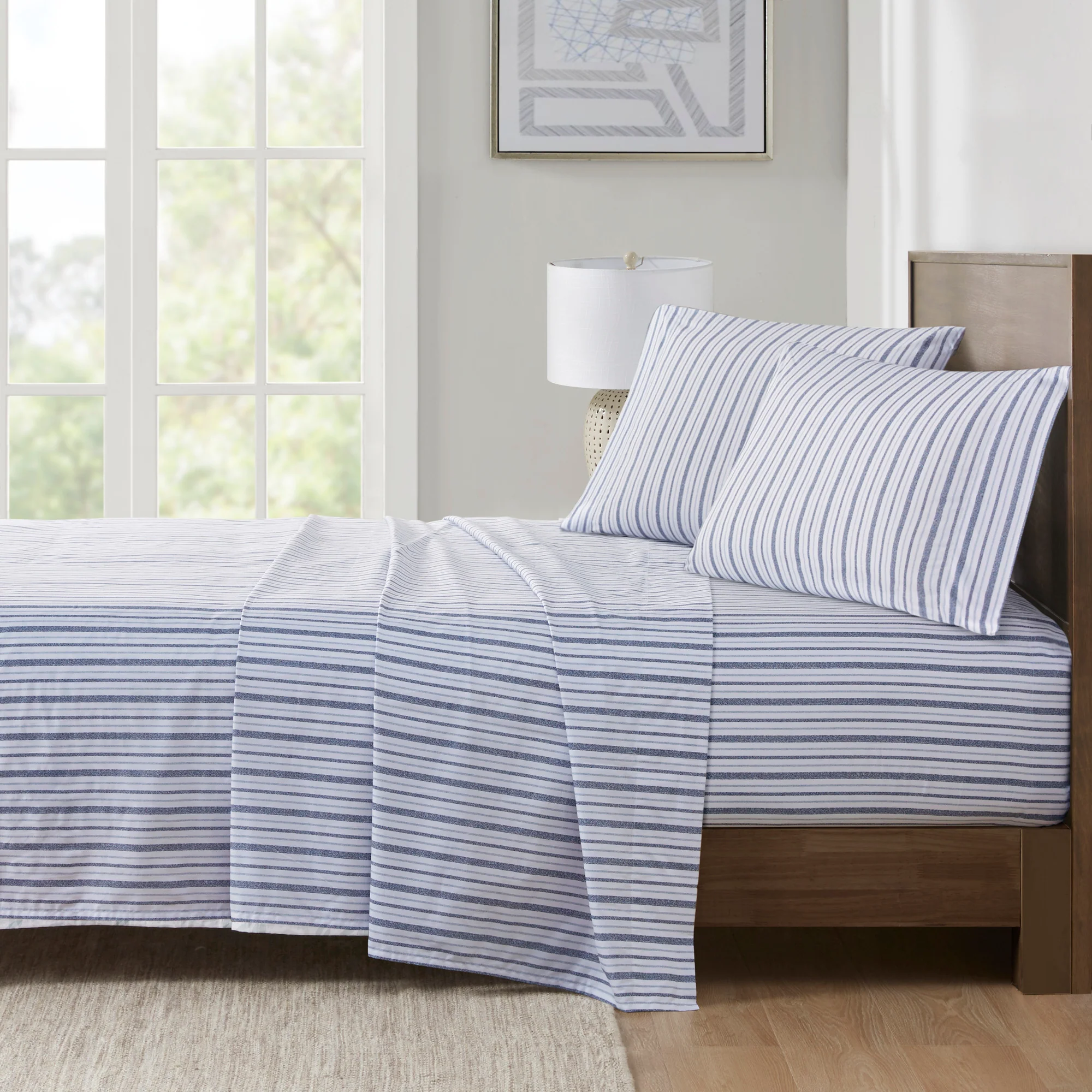 200 Thread Count Printed Cotton Sheet Set - Image 64
