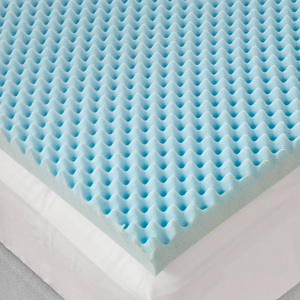 3" Gel Memory Foam All Season Reversible Hypoallergenic Cooling Mattress Topper - Image 5