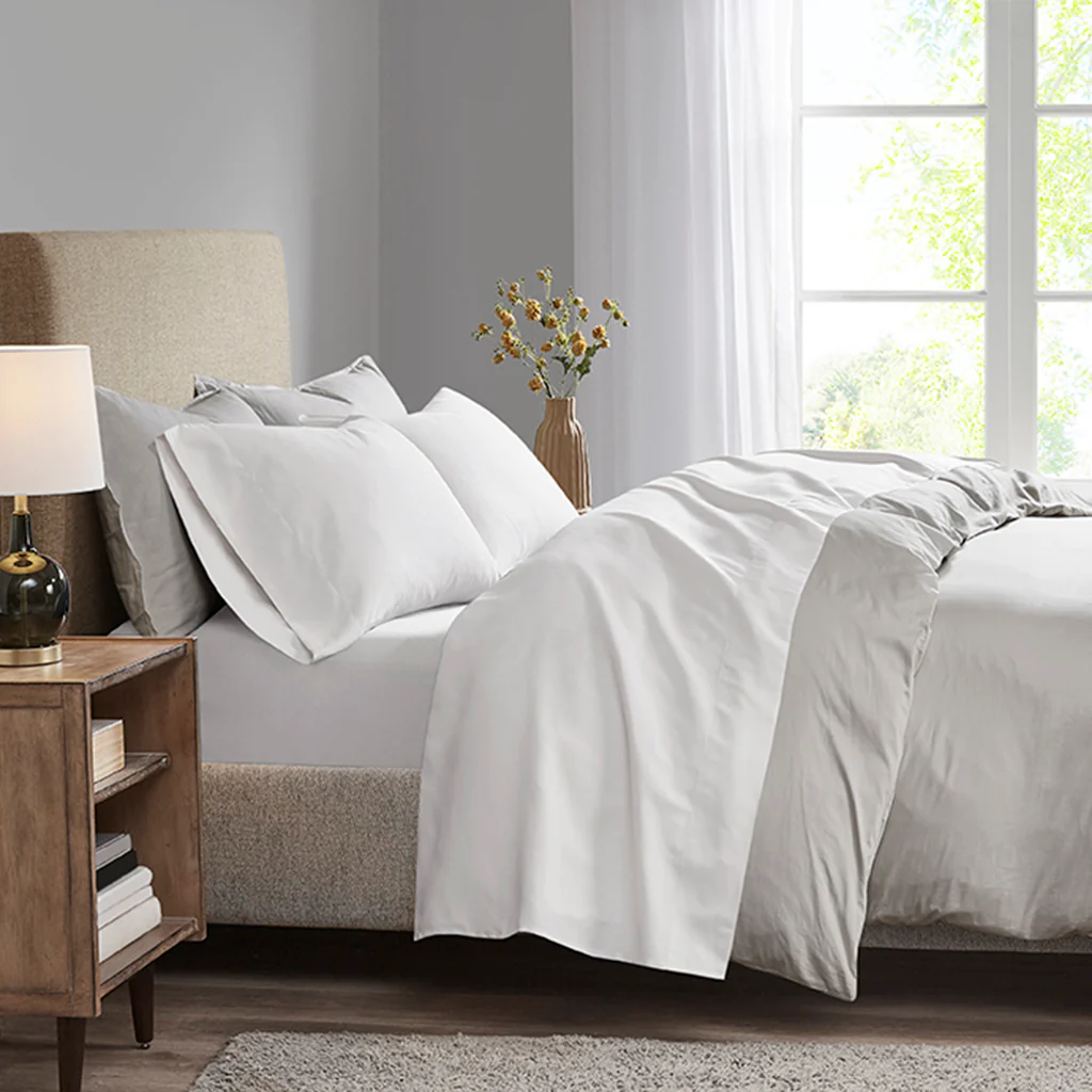 3M Microcell Luxurious Brushed Microfiber Deep Pocket Sheet Set - Image 7