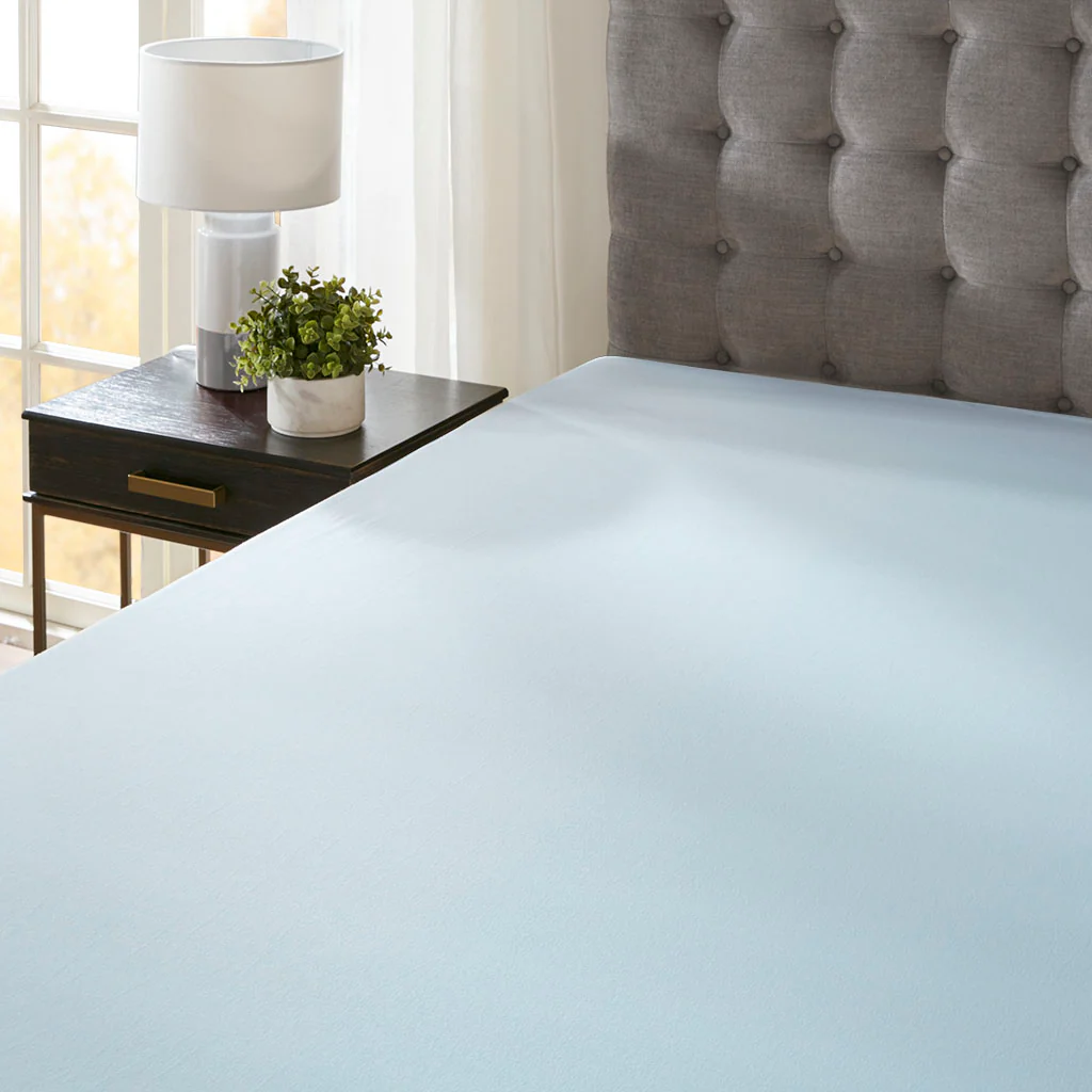 4" Gel Memory Foam with 3M Cover 4" Memory Foam Mattress Topper - Image 3