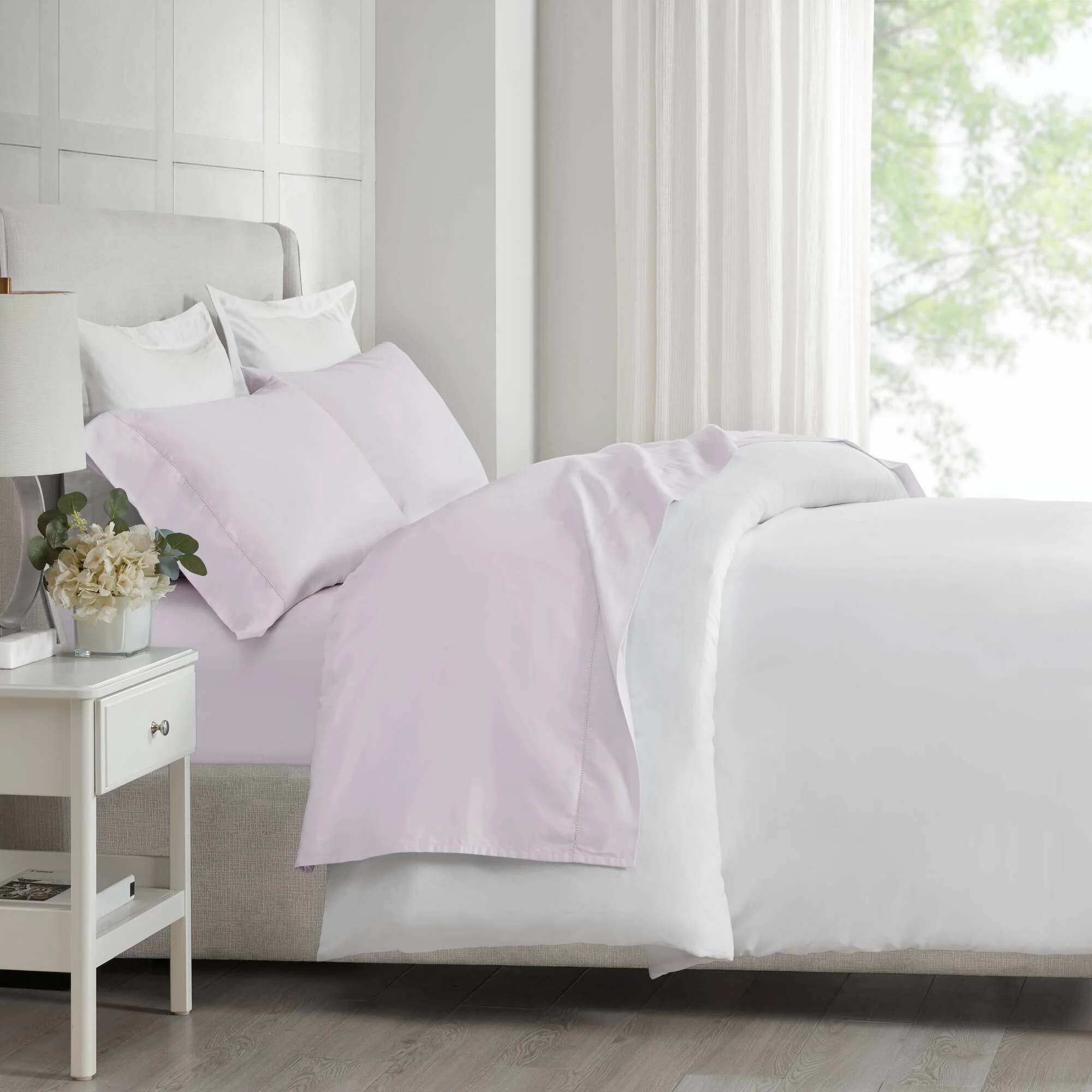 500 Thread Count Egyptian Cotton Deep Pocket Sheet Set - Image 3