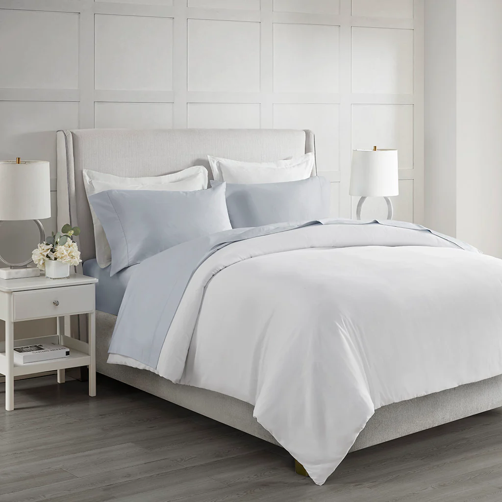 500 Thread Count Egyptian Cotton Deep Pocket Sheet Set - Image 7