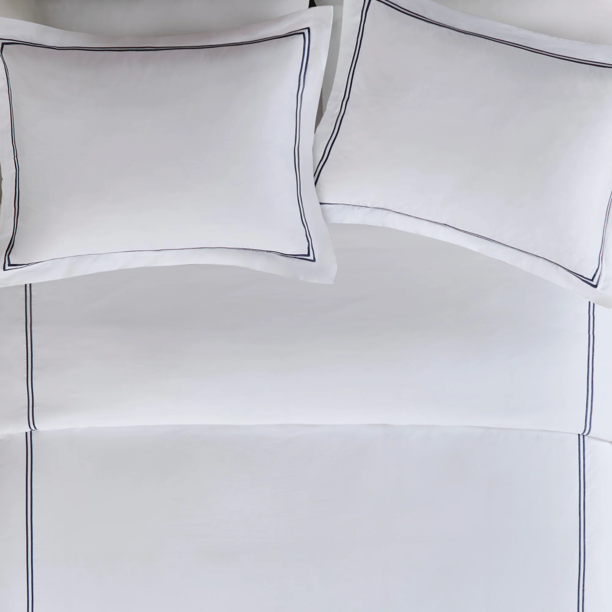 500 Thread Count Luxury Collection 100% Cotton Sateen Embroidered Comforter Set - Image 33