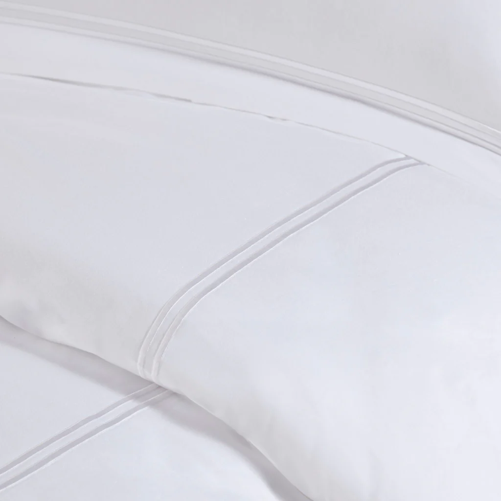 500 Thread Count Luxury Collection 100% Cotton Sateen Embroidered Duvet Cover Set - Image 24