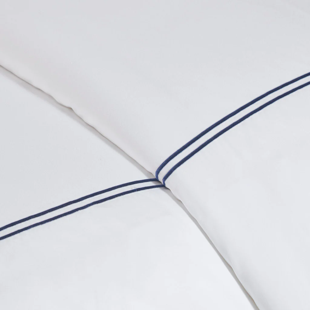500 Thread Count Luxury Collection 100% Cotton Sateen Embroidered Duvet Cover Set - Image 28