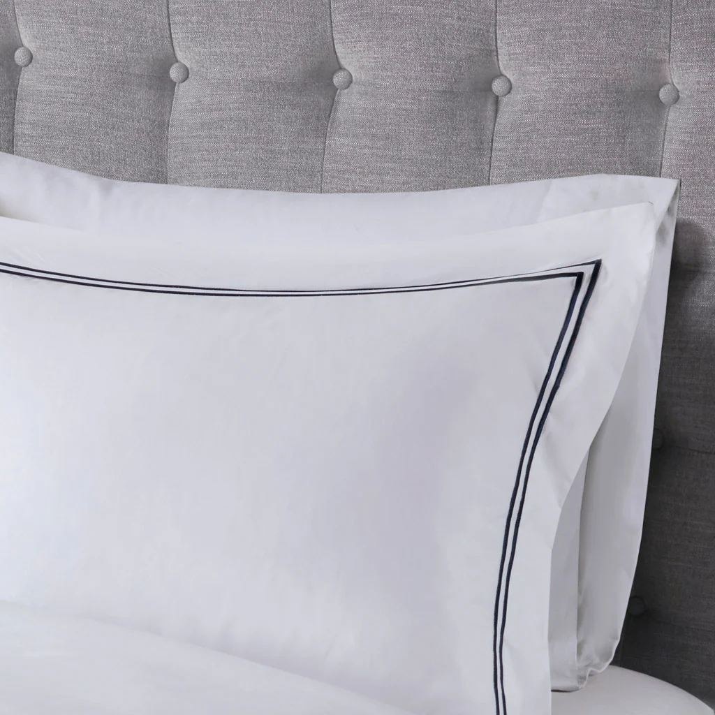 500 Thread Count Luxury Collection 100% Cotton Sateen Embroidered Duvet Cover Set - Image 34