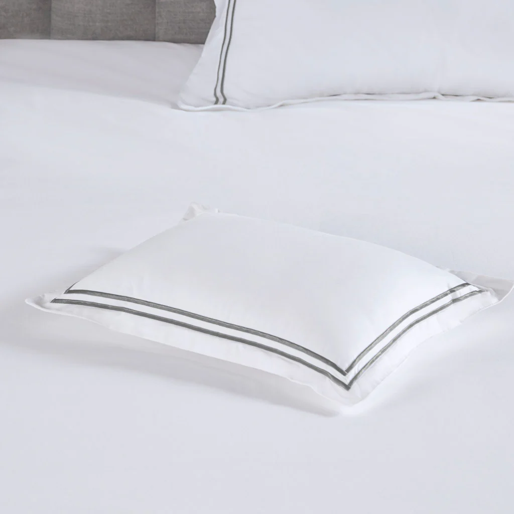 500 Thread Count Luxury Collection 100% Cotton Sateen Embroidered Duvet Cover Set - Image 41