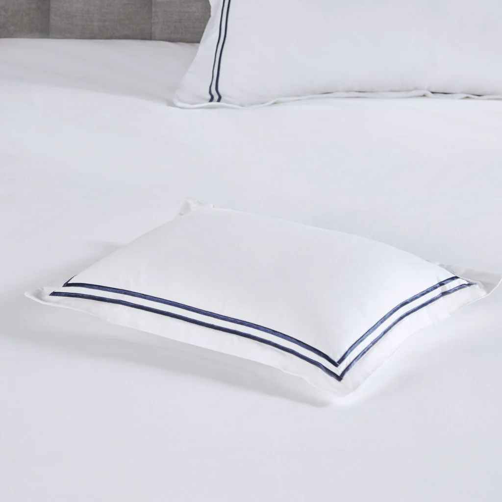500 Thread Count Luxury Collection 100% Cotton Sateen Embroidered Duvet Cover Set - Image 43