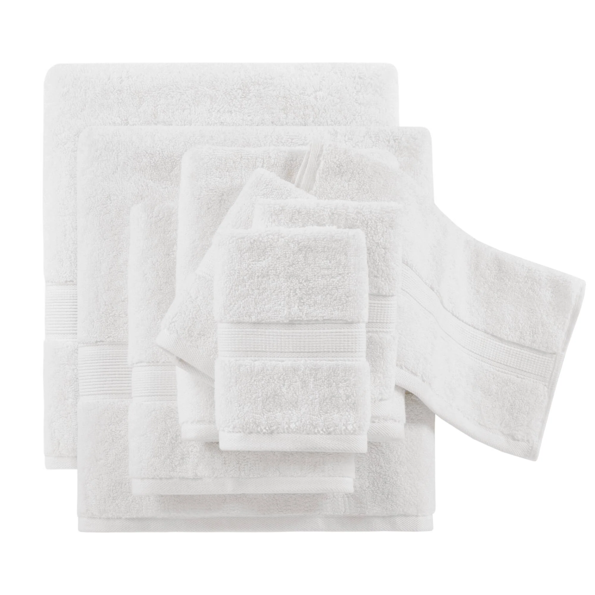 800GSM Ultra-Soft 100% Cotton Absorbent Towel Set - Image 5