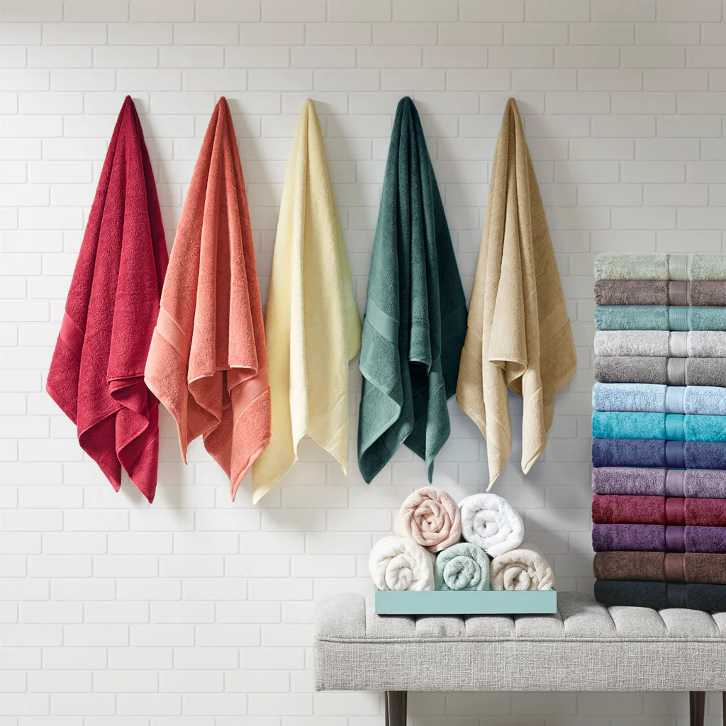 800GSM Ultra-Soft 100% Cotton Absorbent Towel Set - Image 7