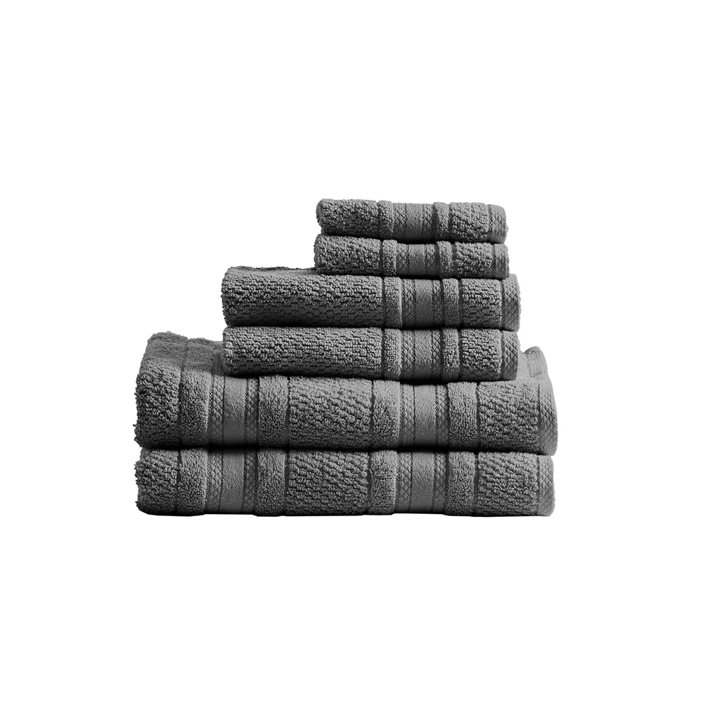 Adrien Super Soft Cotton Quick Dry Bath Towel 6-Piece Set - Image 10
