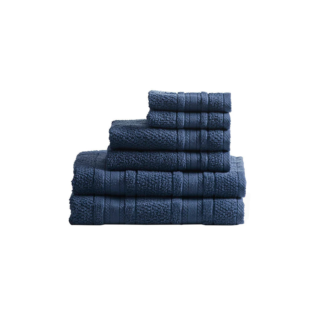 Adrien Super Soft Cotton Quick Dry Bath Towel 6-Piece Set - Image 12