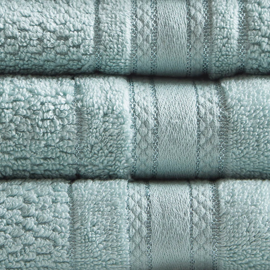 Adrien Super Soft Cotton Quick Dry Bath Towel 6-Piece Set - Image 16