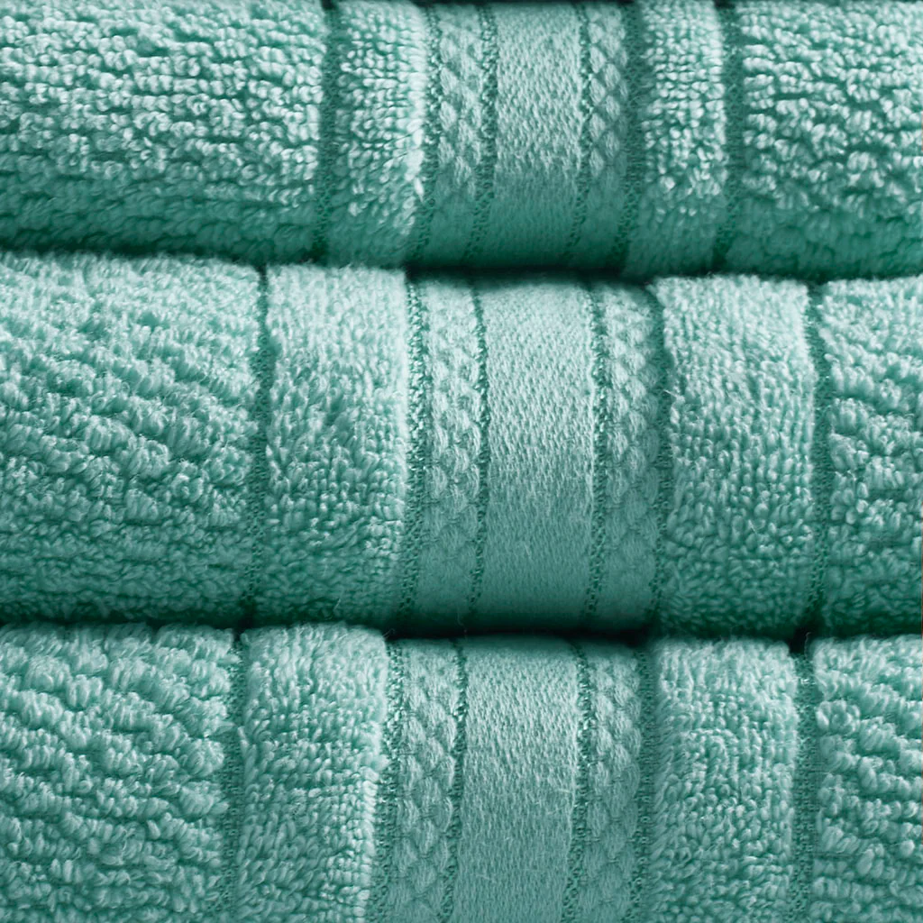 Adrien Super Soft Cotton Quick Dry Bath Towel 6-Piece Set - Image 22