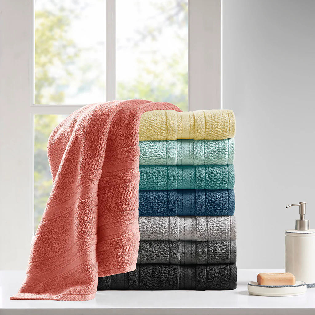 Adrien Super Soft Cotton Quick Dry Bath Towel 6-Piece Set - Image 23