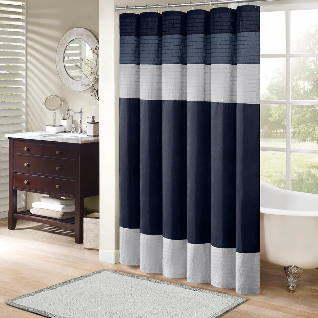 Amherst Faux Silk Shower Curtain - Image 4