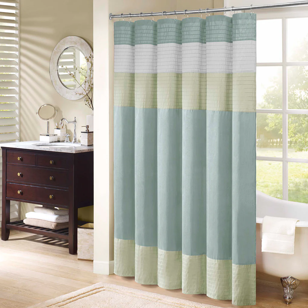 Amherst Faux Silk Shower Curtain - Image 6