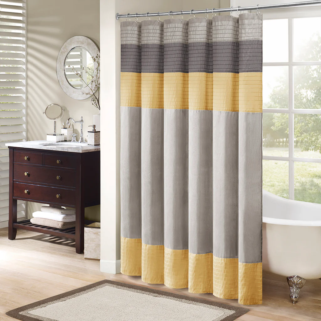 Amherst Faux Silk Shower Curtain - Image 7