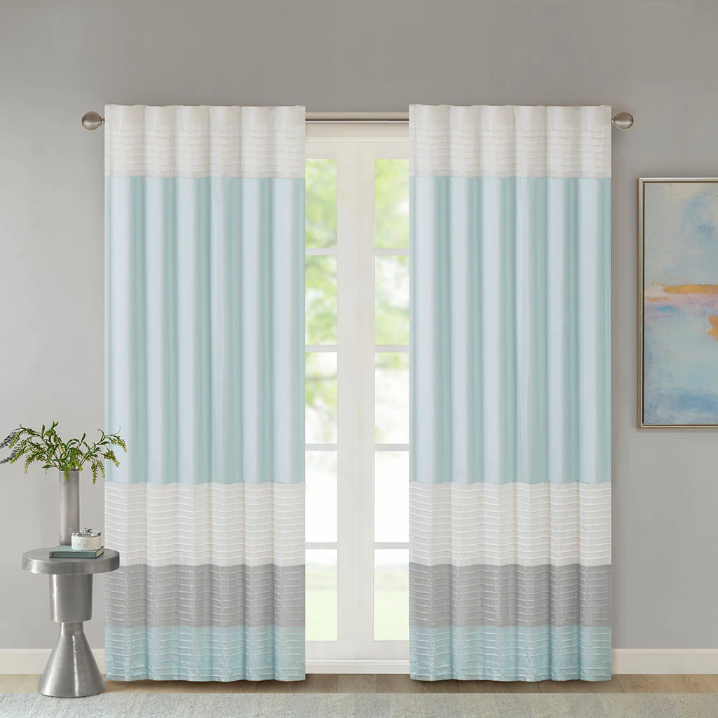 Amherst Polyoni Pintuck Curtain Panel - Image 12