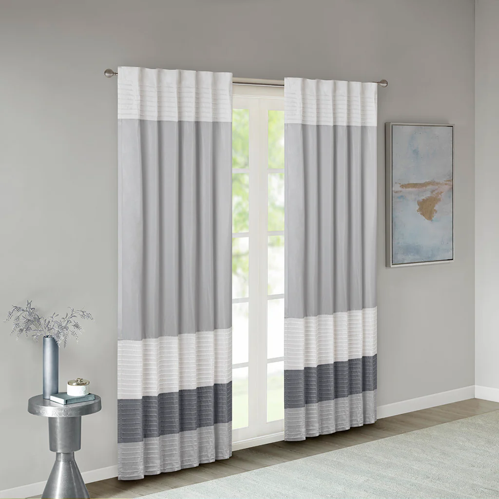 Amherst Polyoni Pintuck Curtain Panel - Image 14