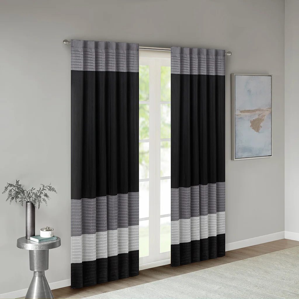 Amherst Polyoni Pintuck Curtain Panel - Image 15
