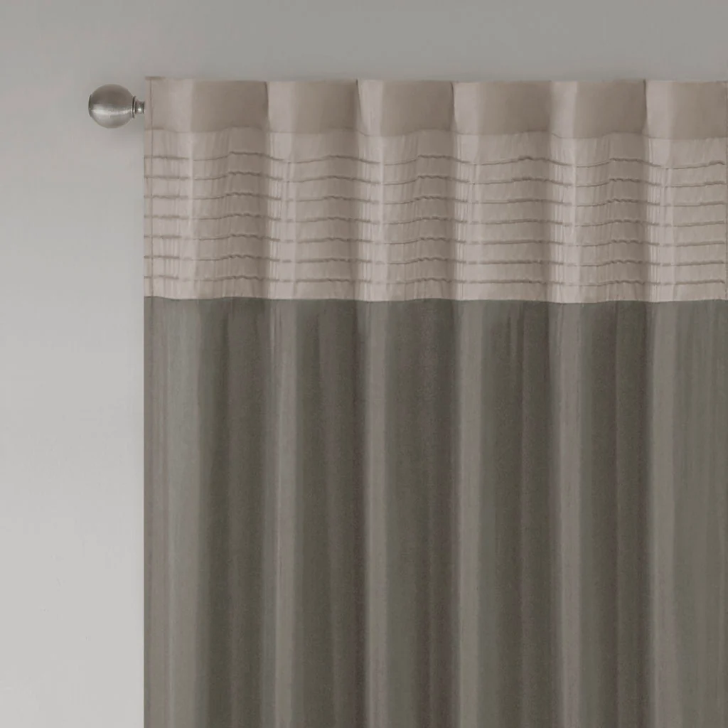 Amherst Polyoni Pintuck Curtain Panel - Image 17