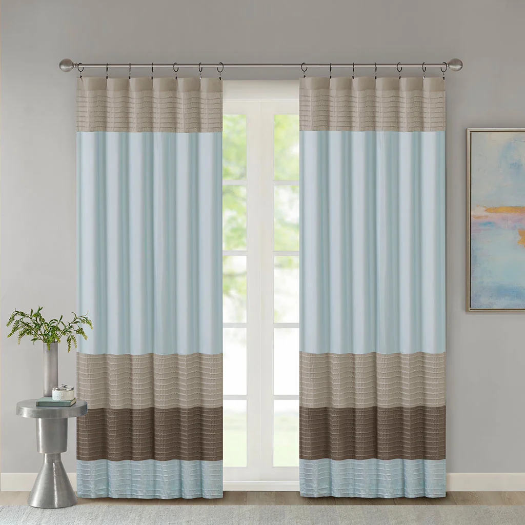Amherst Polyoni Pintuck Curtain Panel - Image 35