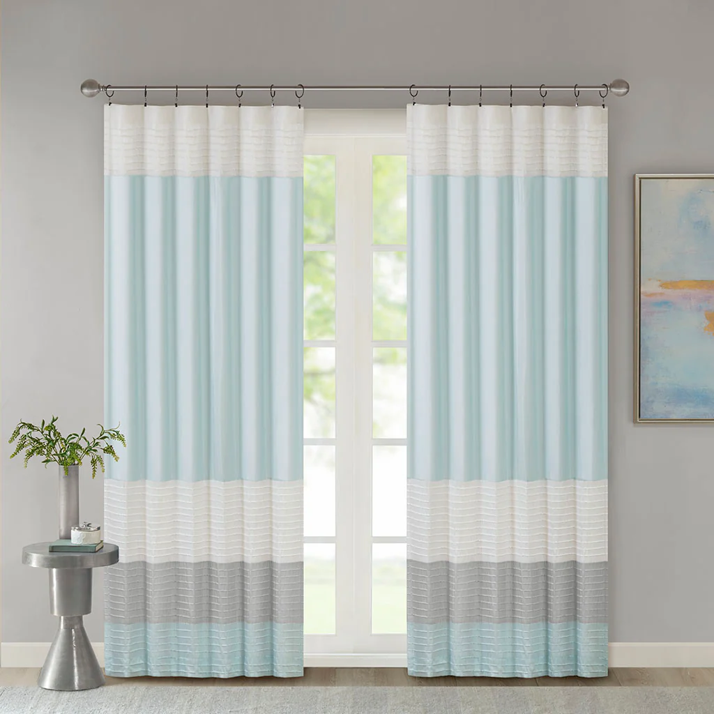 Amherst Polyoni Pintuck Curtain Panel - Image 36