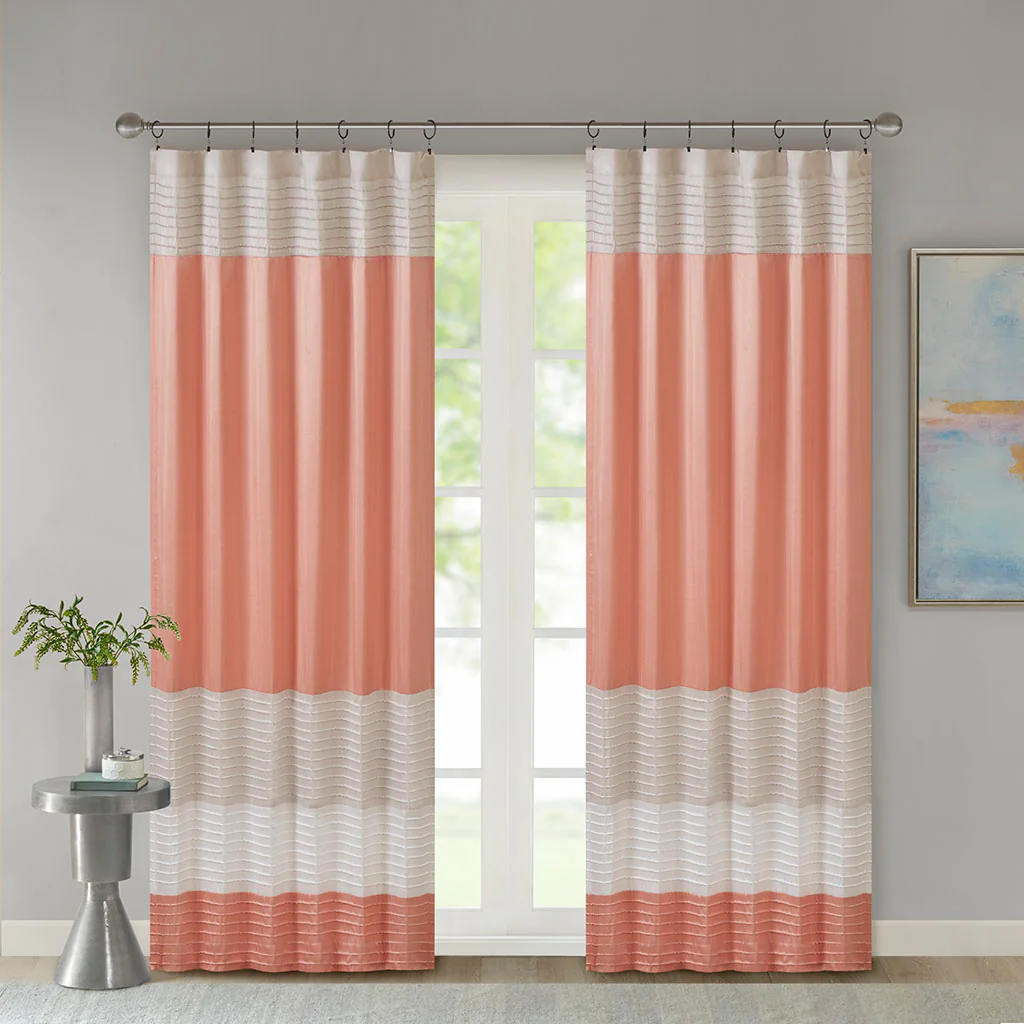 Amherst Polyoni Pintuck Curtain Panel - Image 37