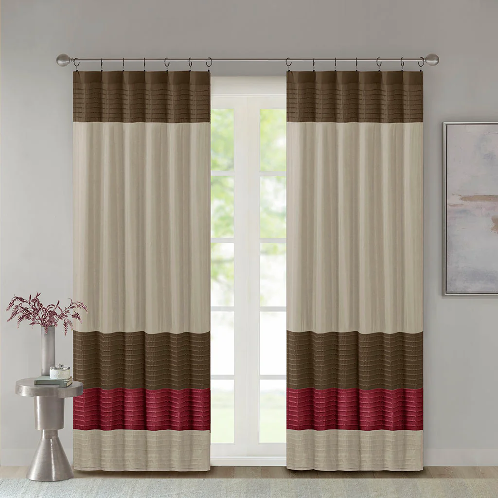 Amherst Polyoni Pintuck Curtain Panel - Image 50