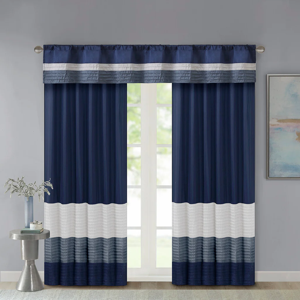 Amherst Polyoni Pintuck Curtain Panel - Image 64