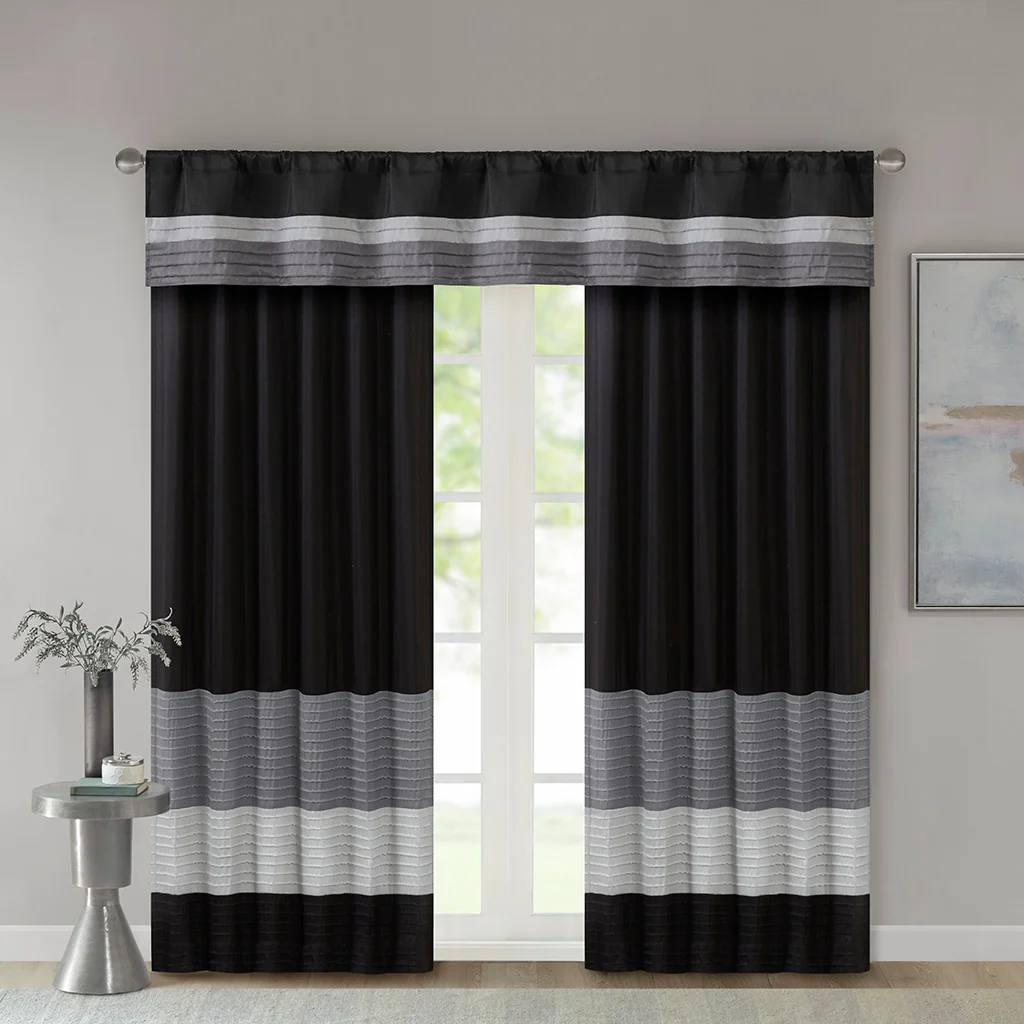 Amherst Polyoni Pintuck Curtain Panel - Image 71