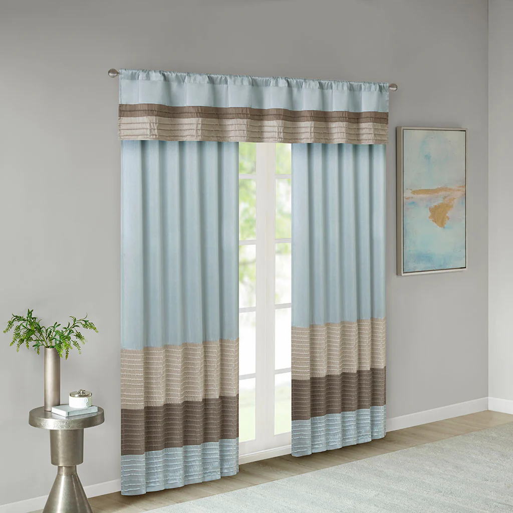Amherst Polyoni Pintuck Curtain Panel - Image 75