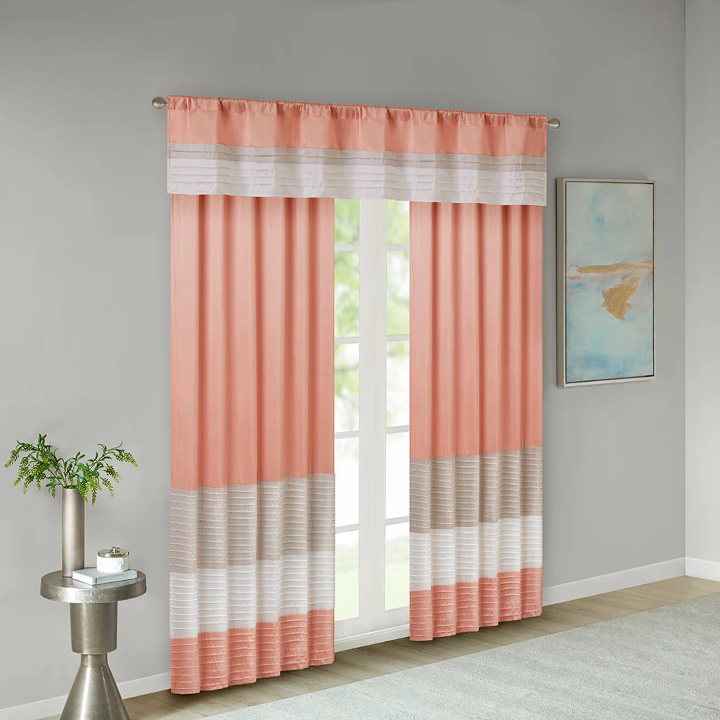 Amherst Polyoni Pintuck Curtain Panel - Image 77