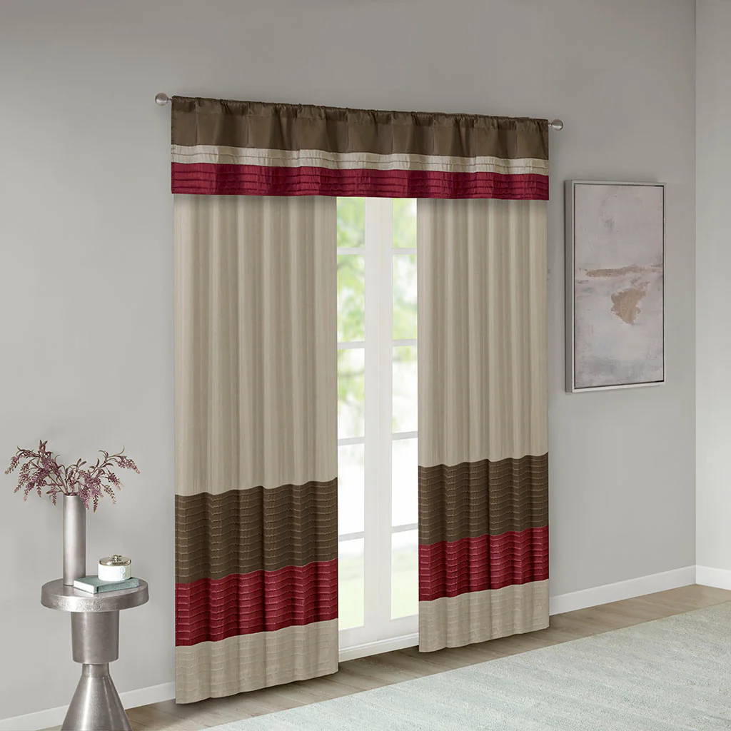 Amherst Polyoni Pintuck Curtain Panel - Image 80