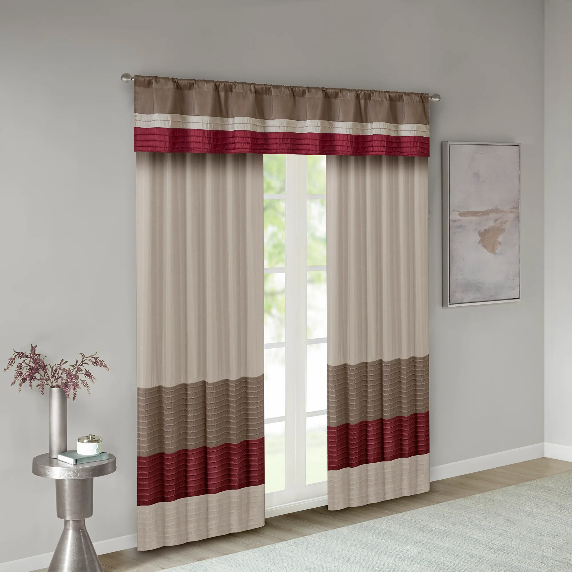 Amherst Polyoni Pintuck Valance - Image 19