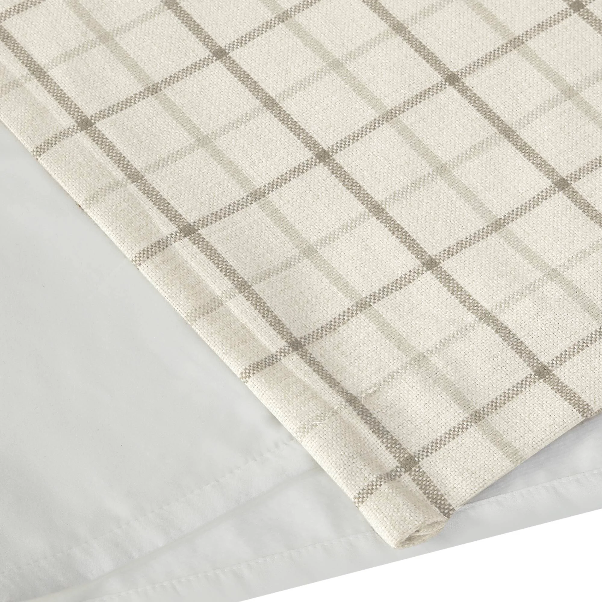 Anaheim Plaid Rod Pocket and Back Tab Curtain Panel with Fleece Lining - Image 41
