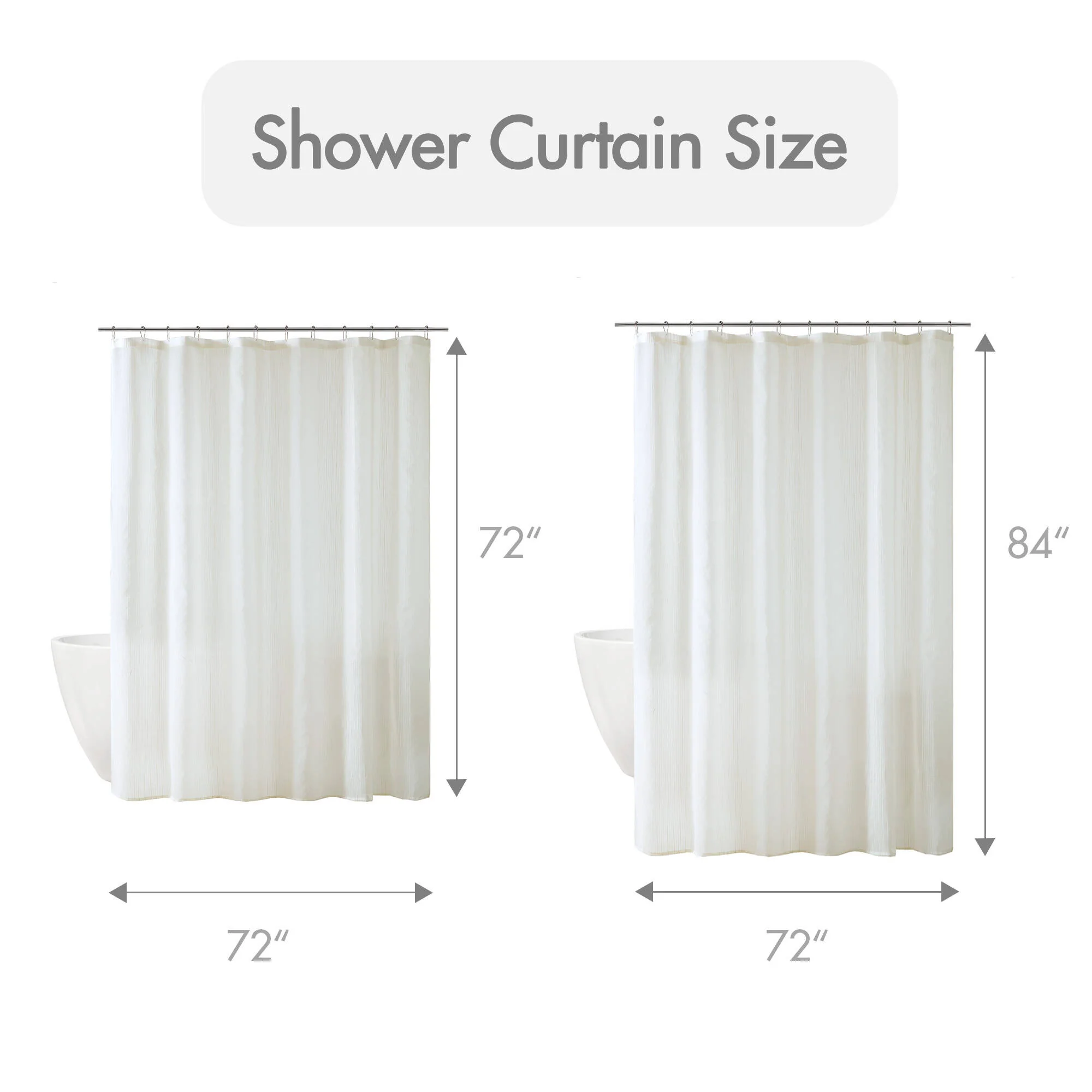 Anna Sheer Shower Curtain - Image 9