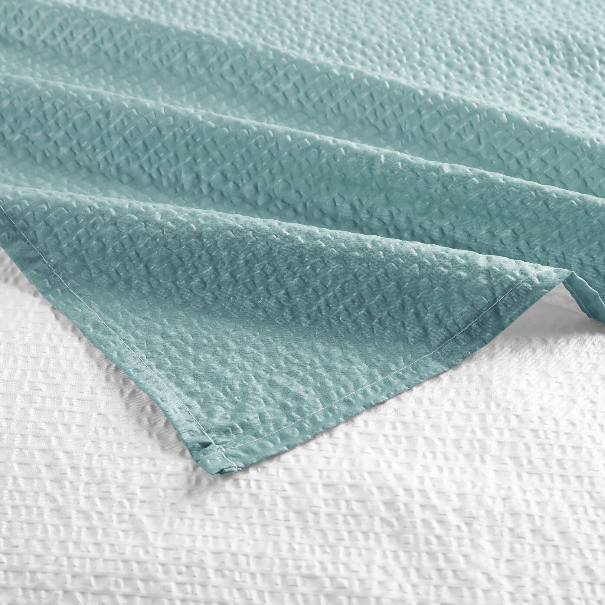 Ara Ombre Printed Seersucker Shower Curtain - Image 10