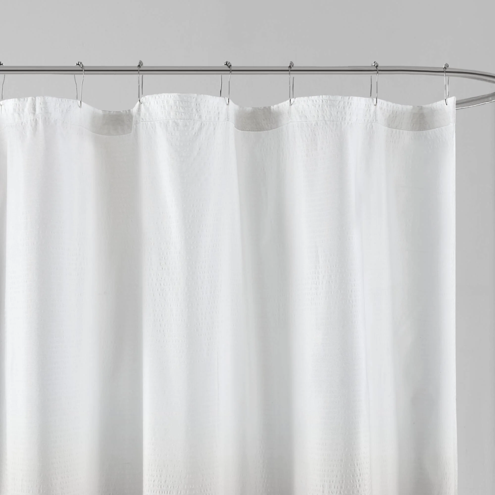 Ara Ombre Printed Seersucker Shower Curtain - Image 15