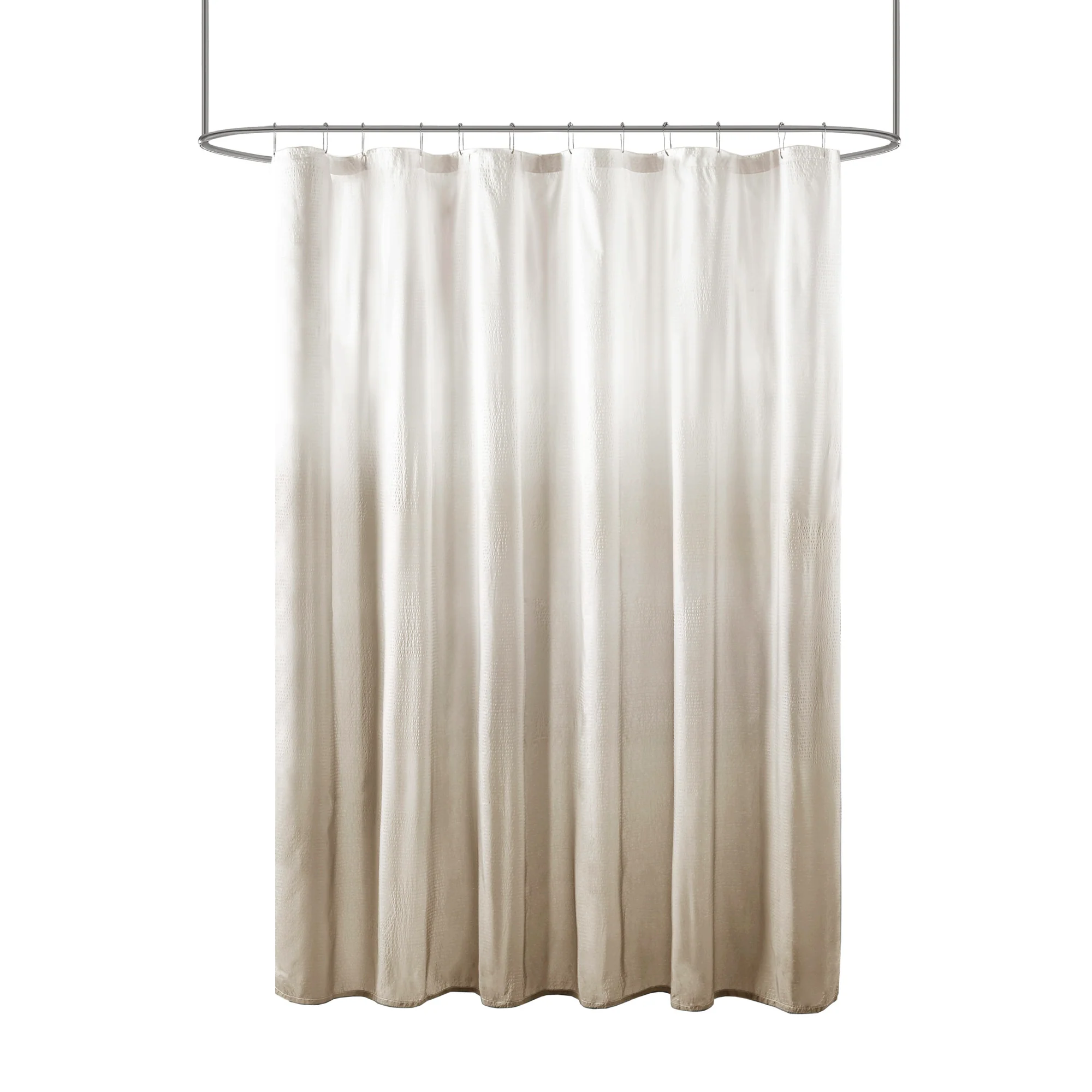 Ara Ombre Printed Seersucker Shower Curtain - Image 17